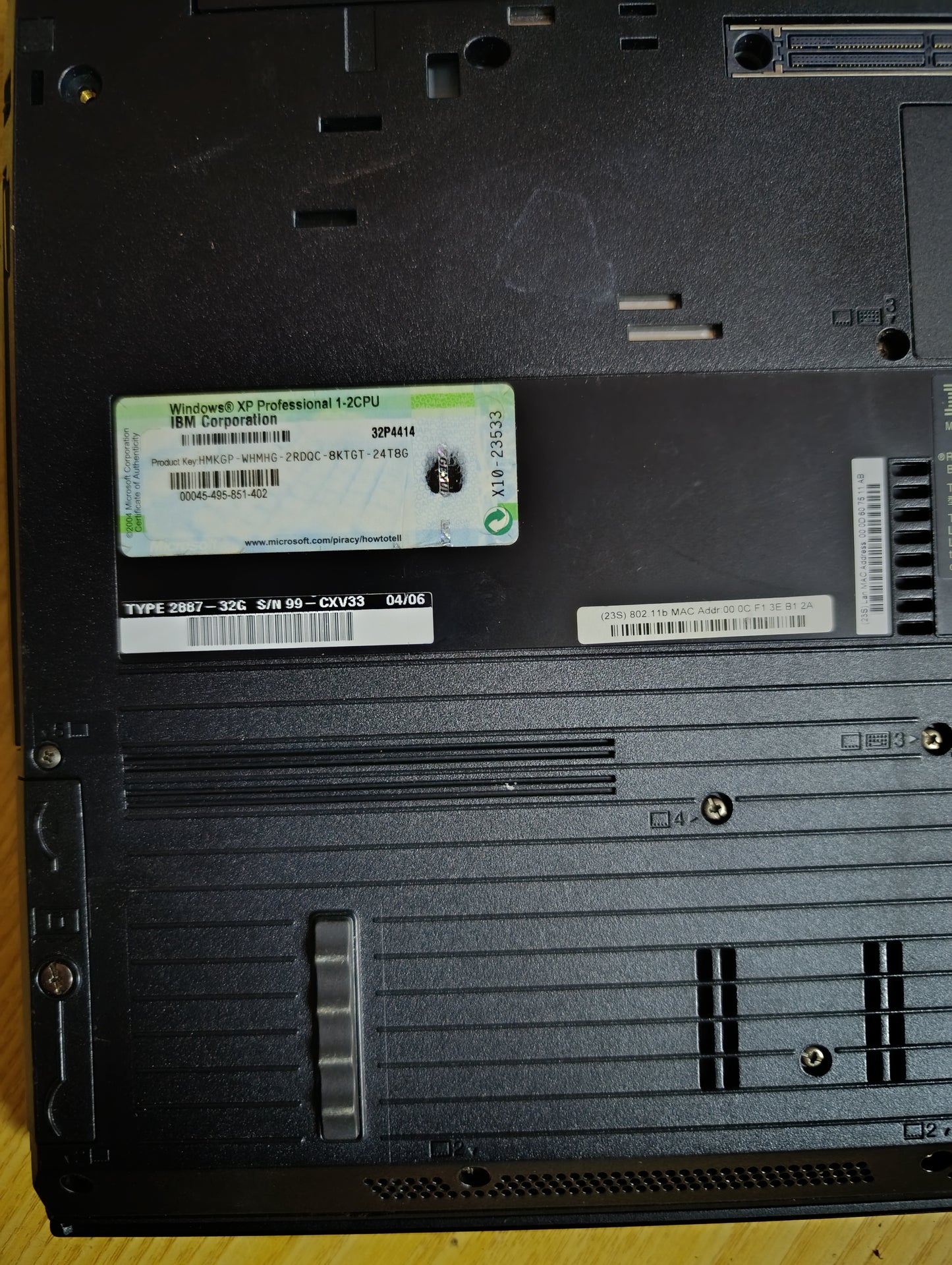 IBM ThinkPad R51 (2887) - Laptop Vintage - Pentium M - Design Iconico IBM